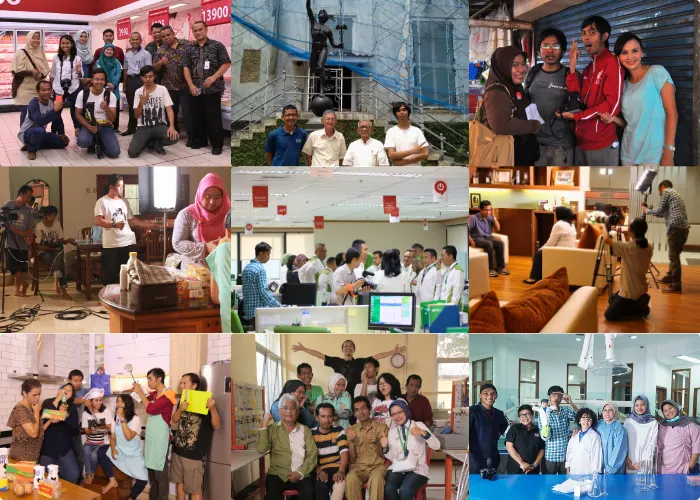 Beberapa foto Behind The Scene saat tim Denaya Pictures mengerjakan pembuatan video dokumenter untuk berbagai kebutuhan klien.