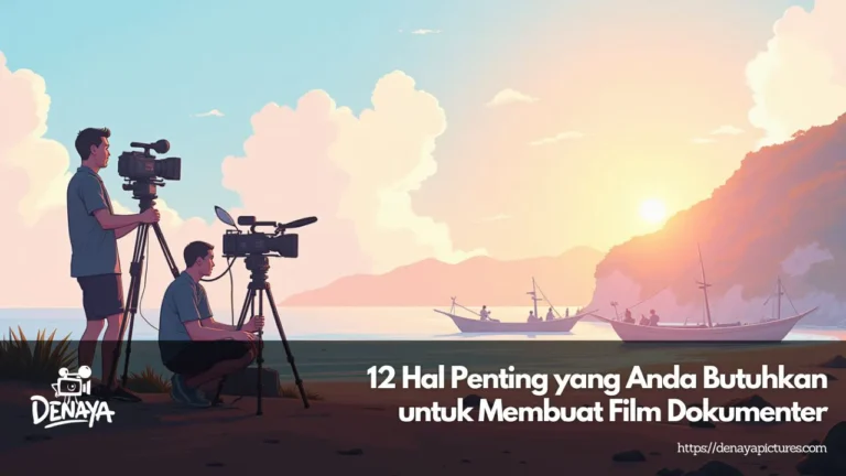 12 Hal Penting yang Anda Butuhkan untuk Membuat Film Dokumenter