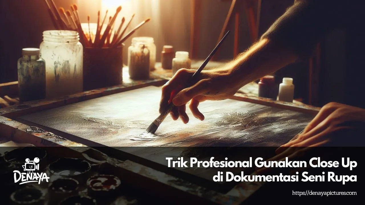 Trik Profesional Gunakan Close Up di Dokumentasi Seni Rupa